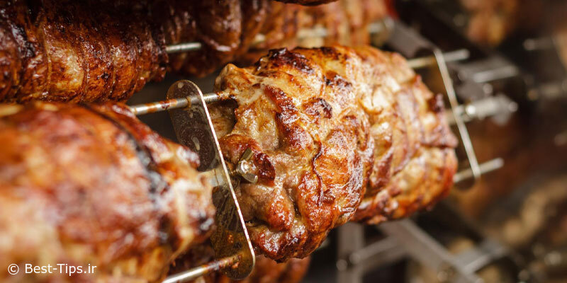 ویژگی جوجه گردان در مایکروفر